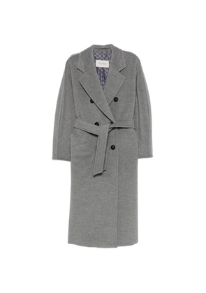 Max Mara double-breasted belted coat - Grey