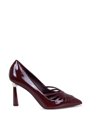Alevì Gaia cut-out pumps - Red