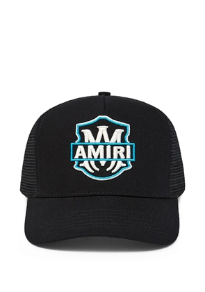 AMIRI emblem trucker cap - Black