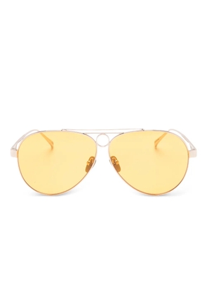 FACE HIDE Hunter pilot sunglasses - Gold
