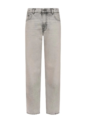 Haikure logo-patch jeans - Grey