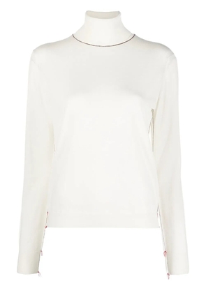 Maison Margiela Work-In-Progress high-neck jumper - Neutrals