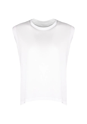 DONDUP open-back crew-neck T-shirt - White