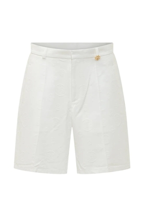 Casablanca monogram shorts - White