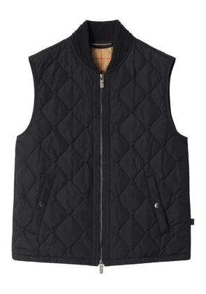 Burberry quilted gilet - Black