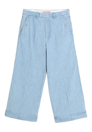 Valentino Garavani cuffed jeans - Blue