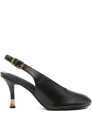 Lola Cruz slingback leather pumps - Black
