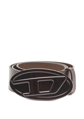 Diesel B-1DR oval-buckle belt - Brown