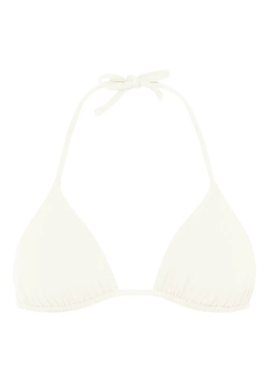 ERES Mouna triangle bikini top - White