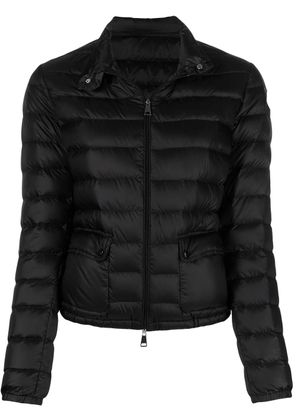 Moncler padded snap pockets jacket - Black