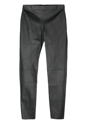 JOSEPH leather leggings - Black