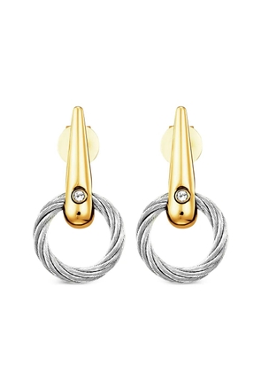 Charriol Zen Extension earrings - Gold