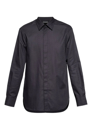 Emporio Armani cotton shirt - Blue