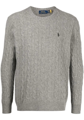Polo Ralph Lauren cable-knit jumper - Grey