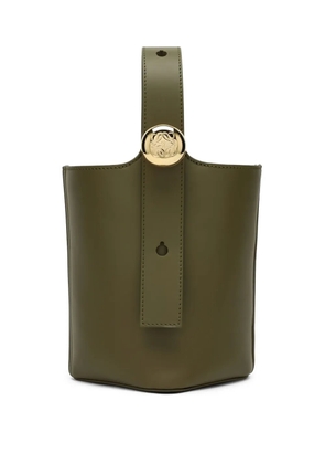 LOEWE Pebble bucket bag - Green