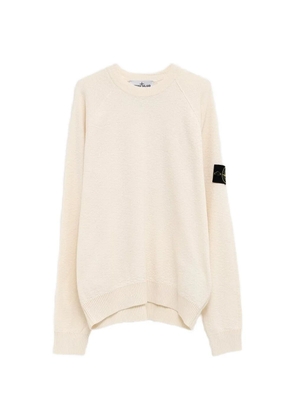 Stone Island texture patch-detail sweater - Neutrals