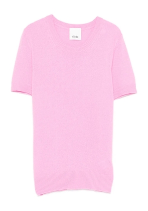 Allude short-sleeve top - Pink