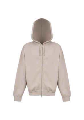 Y-3 zip-up hoodie - Neutrals