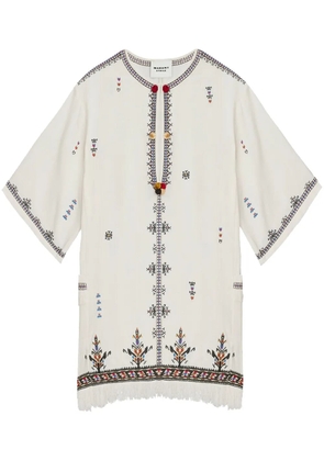 MARANT ÉTOILE Kressy mini dress - White