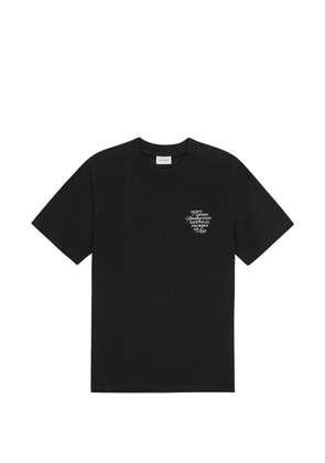 Les Deux printed T-shirt - Black