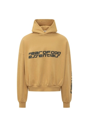 FEAR OF GOD ESSENTIALS logo-print hoodie - Neutrals