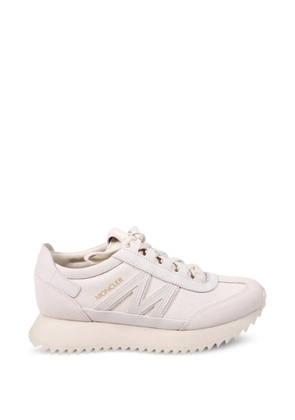 Moncler logo-appliqué platform sneakers - Neutrals