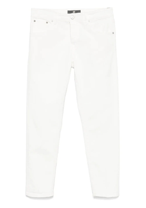 PT Torino tapered jeans - White