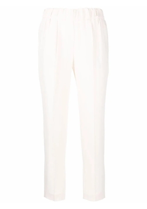 Brunello Cucinelli cropped slim-fit trousers - Neutrals