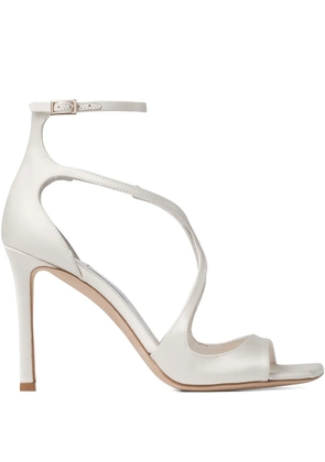 Jimmy Choo 95mm Azia T-strap sandals - White