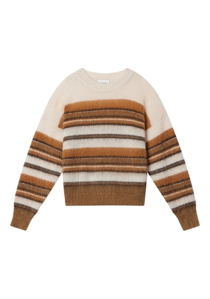 MARANT Drussellh striped pullover - Neutrals