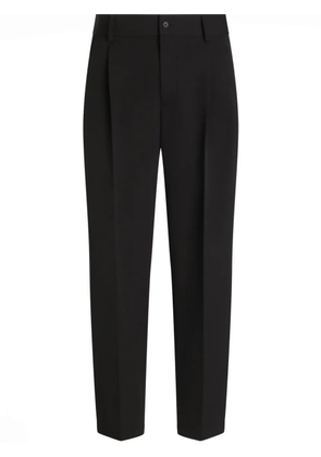 Dolce & Gabbana pressed-crease trousers - Black