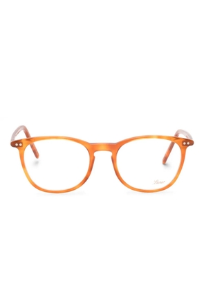 Lunor round-frame glasses - Orange