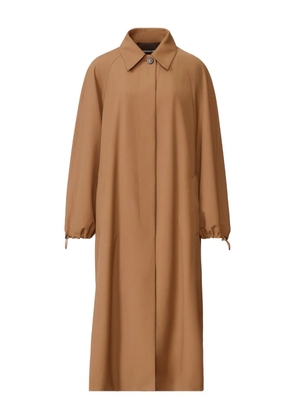 Fabiana Filippi drawstring coat - Brown
