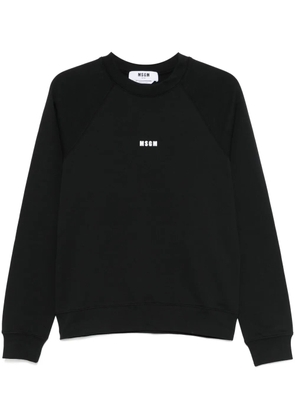 MSGM cotton sweatshirt - Black