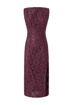 PINKO lace slit dress - Purple