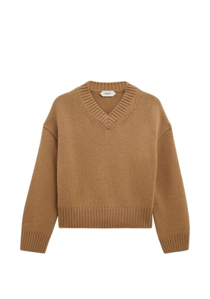 Pringle of Scotland V-neck cashmere sweater - Brown