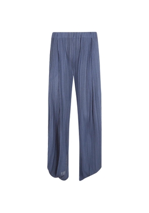 Giorgio Armani pleated trousers - Blue