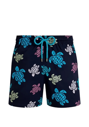 Vilebrequin turtle-print swim shorts - Blue