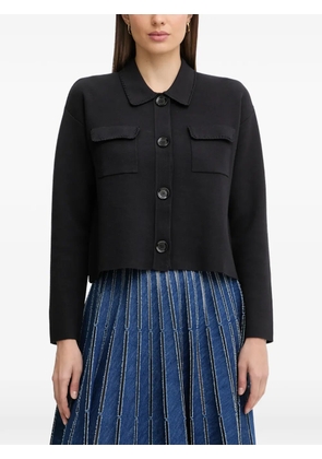 Pedro Del Hierro pocket button knitwear - Black