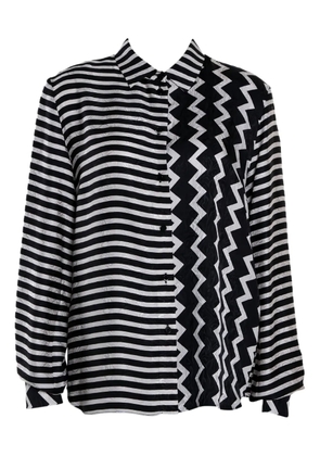 Stella McCartney Pre-Owned striped shirt - Black