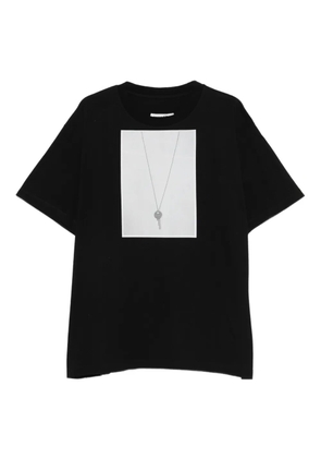 MM6 Maison Margiela graphic T-shirt - Black