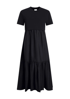 Patou short-sleeves midi dress - Black