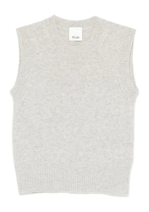 Allude sleeveless knitted top - Grey
