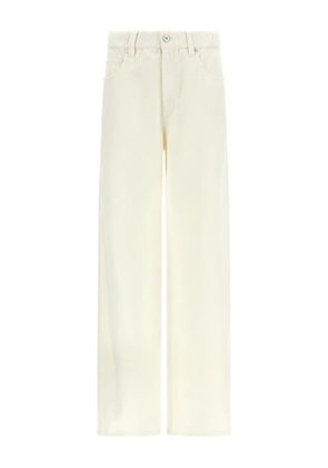 Brunello Cucinelli elastic waistband pocket trousers - Neutrals
