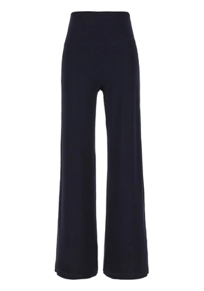 Norma Kamali high-waisted palazzo pants - Blue