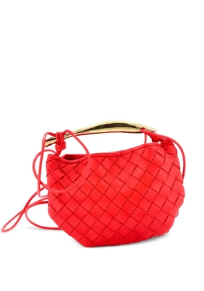 Bottega Veneta Pre-Owned Sardine Top Handle Bag Intrecciato Nappa Mini satchel - Red