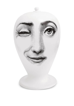 Fornasetti Piercing vase - White