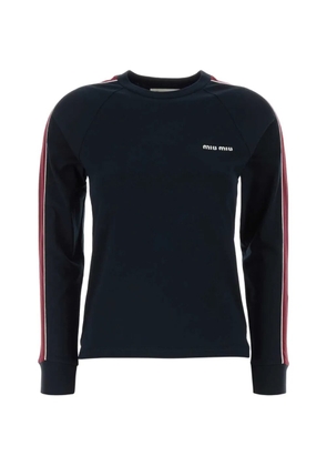 Miu Miu cotton T-shirt - Blue