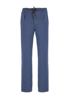 ARMATA DI MARE drawstring pleated trousers - Blue