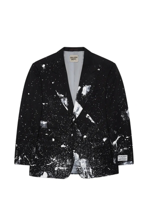 GALLERY DEPT. splatter-print blazer - Black